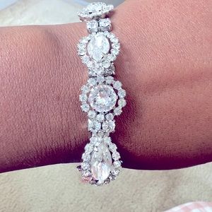 Dazzling Vintage Weiss Emerald , Weiss Bracelet, Weiss Jewelry